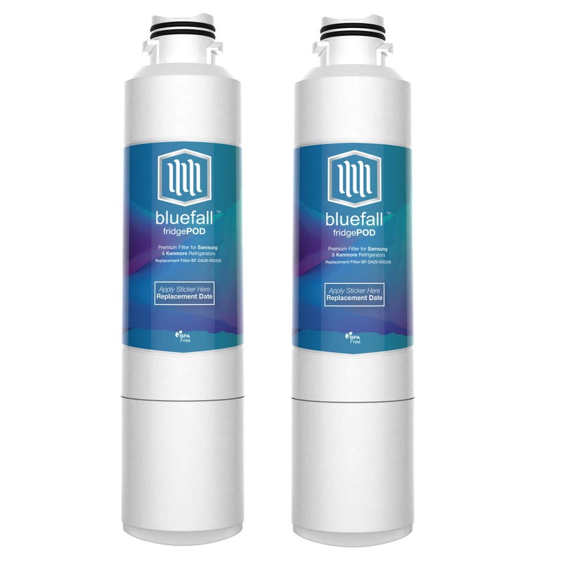 Bluefall Samsung Refrigerator Water Filter DA29-00020B Compatible Value Pack of 2 - Image 2